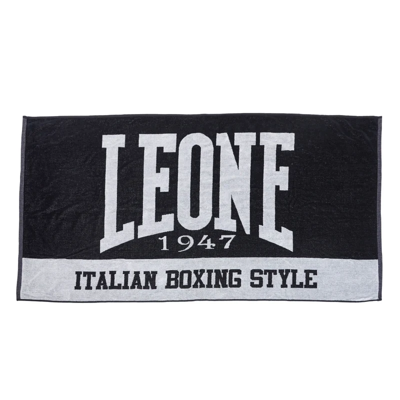 Leone asciugamano da palestra AC916 nero-grigio