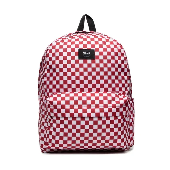Vans Zaino per la scuola e tempo libero Old Skool Check VN0A5KHRO841 chili pepper-white