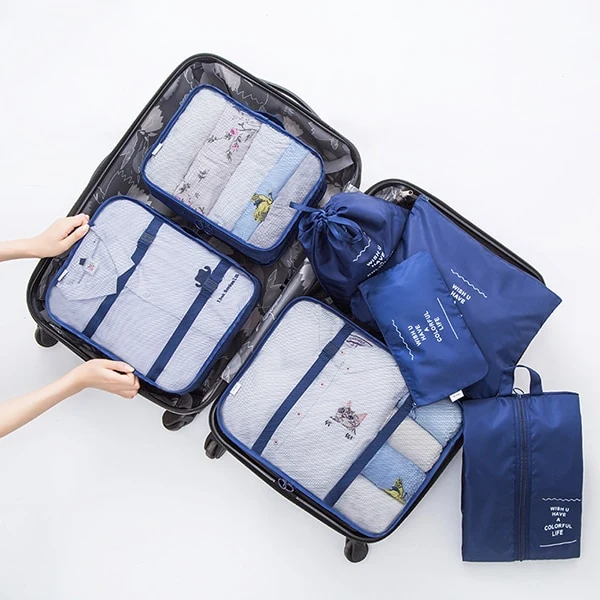 GOTRAVEL - organizer valigia 7 pezzi - IN ESCLUSIVA