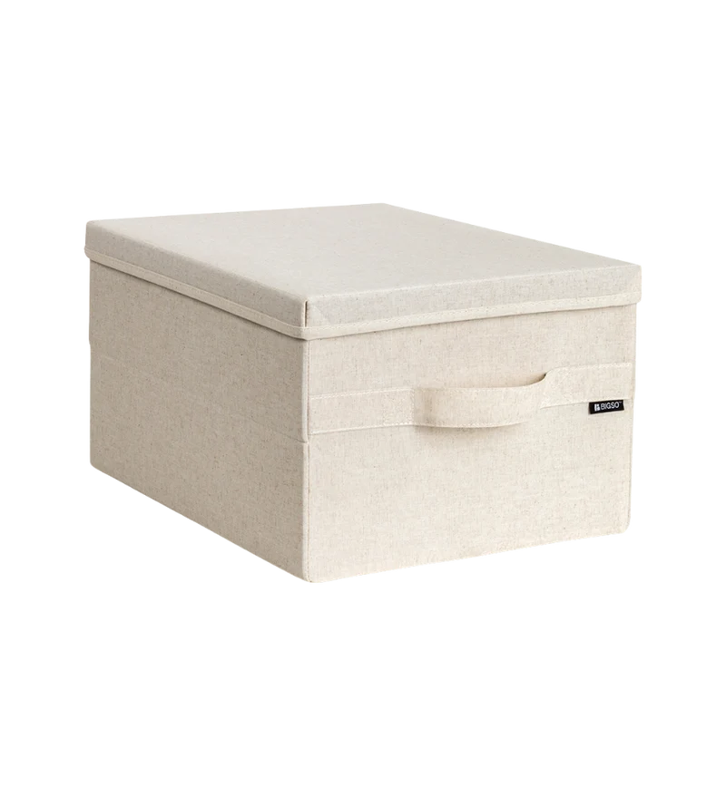 SOFT ll Aufbewahrungsbox Beige M - 41x31x22cm