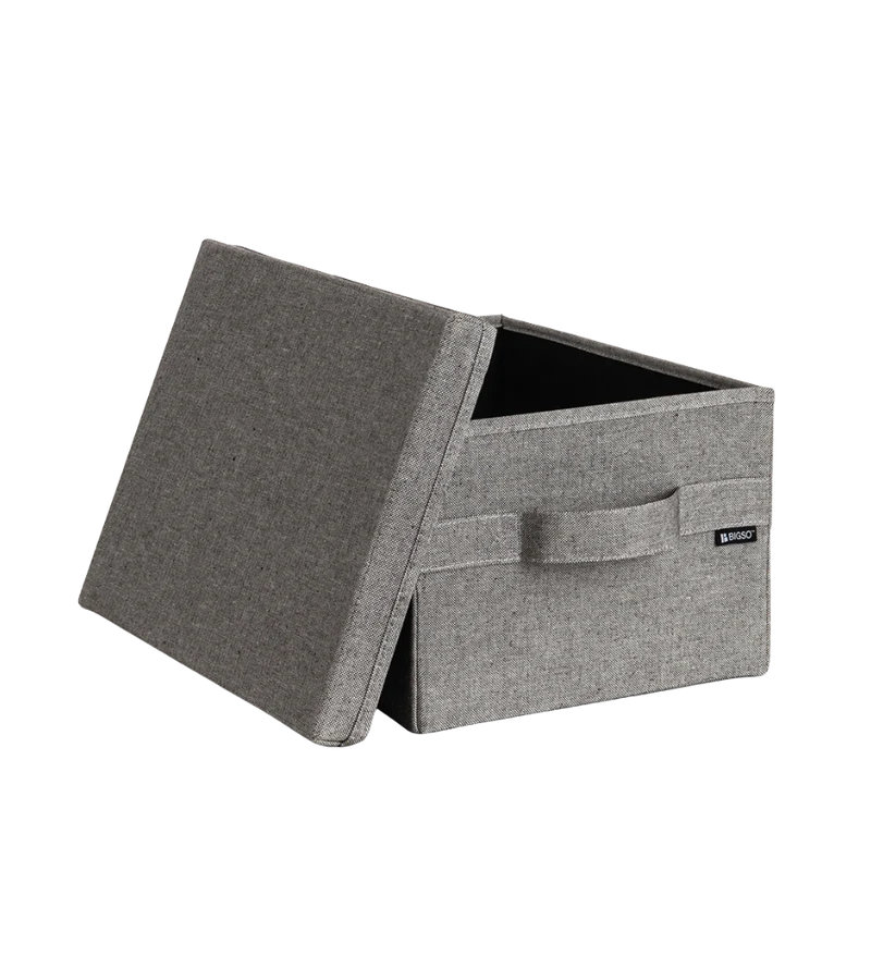 SOFT ll Aufbewahrungsbox Grau S - 36x27x19cm