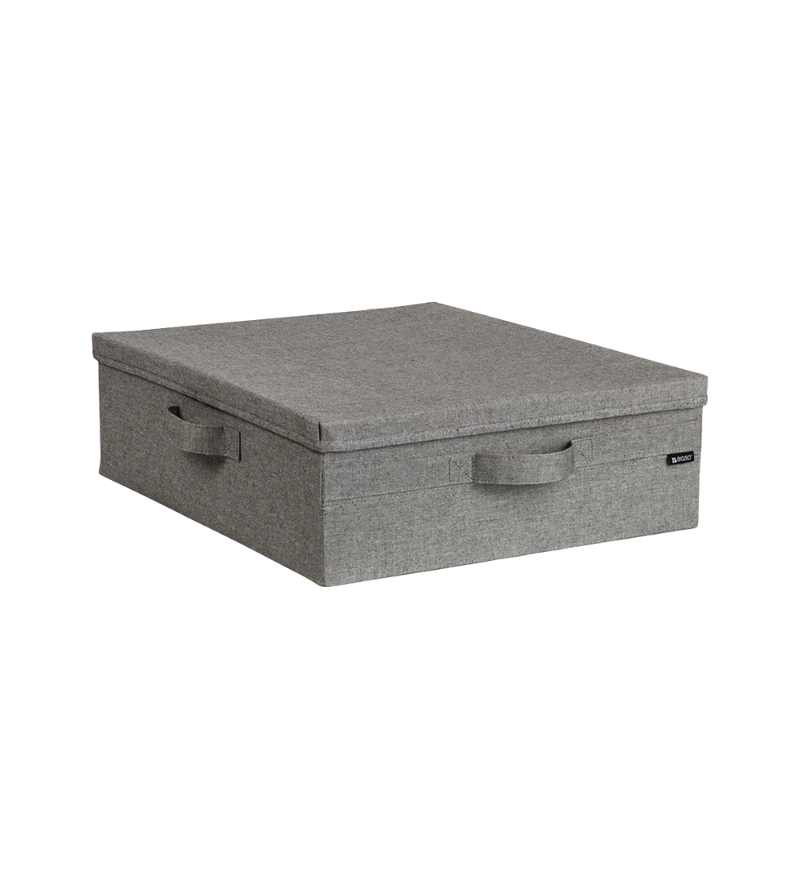 SOFT ll Aufbewahrungsbox Grau - Unterbett-Lagerung