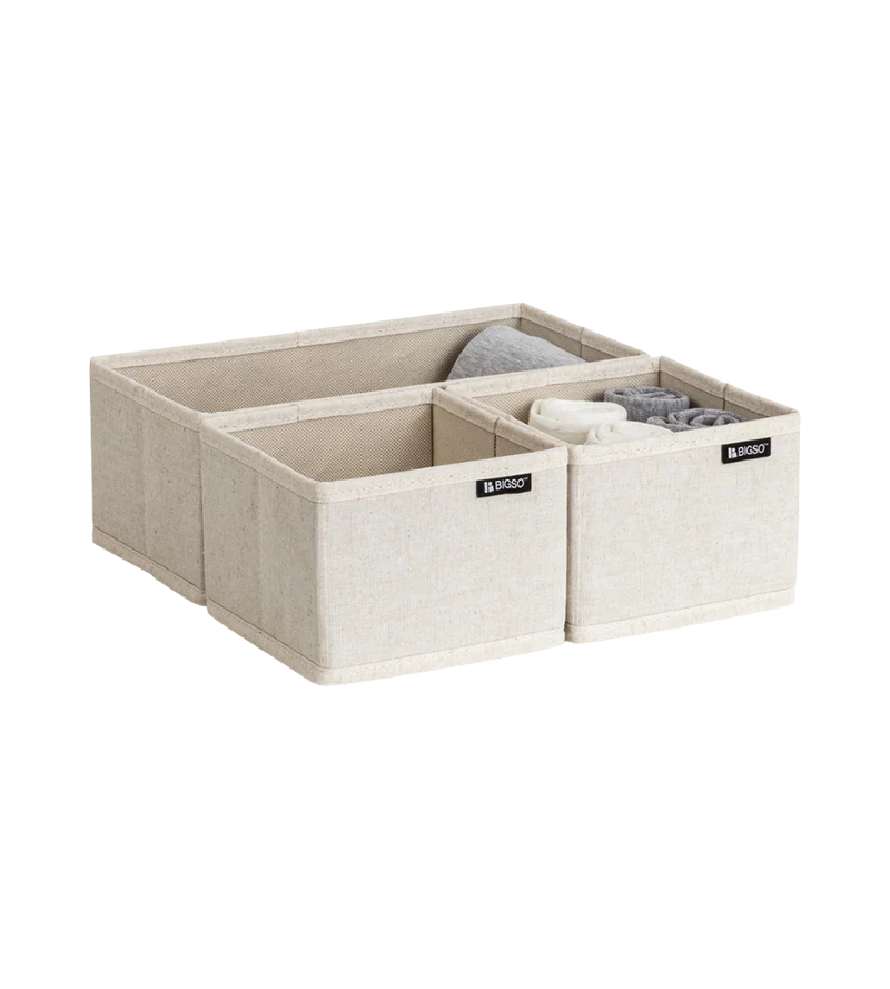 SOFT ll Organizer Beige - Set 3 Stk.