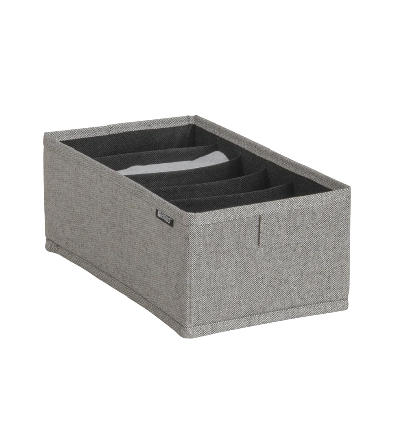 SOFT ll Organizer Grau - 6 Fächer schmal