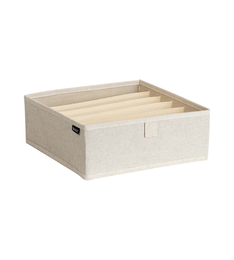 SOFT ll Organizer Beige - 6 Fächer breit