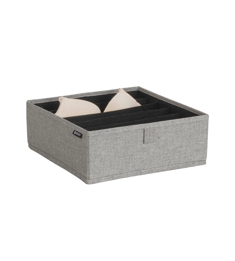 SOFT ll Organizer Grau - 6 Fächer breit