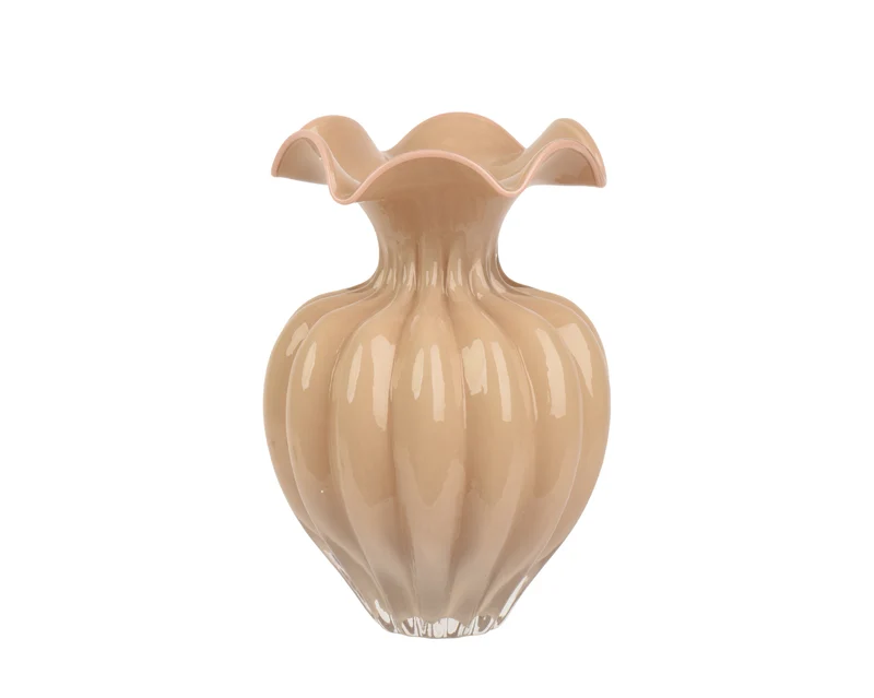 Vaso Vetro Perla D 21x30 Cm