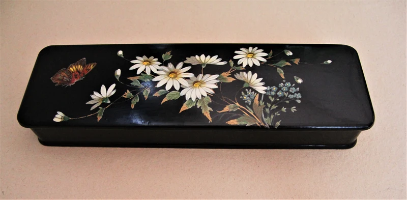 Scatola portagioie in legno primi '900
