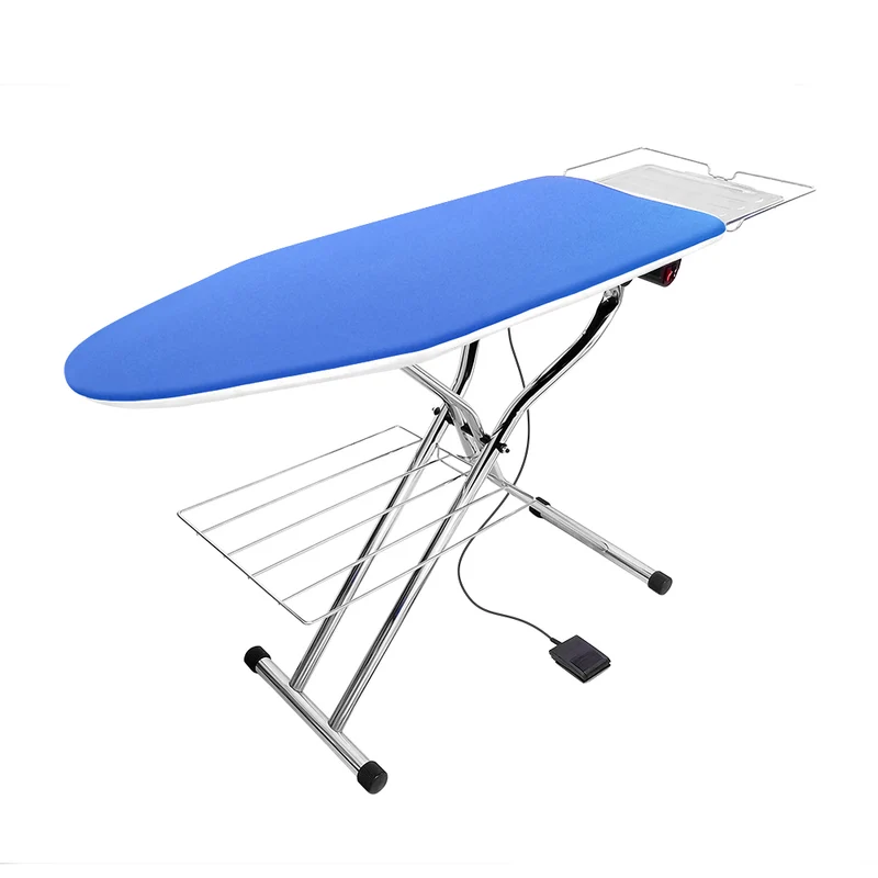 Asse da Stiro AT07 ARS Professionale ad uso Domestico Intenso Termoaspirante e Soffiante Stabilità Piano (120x45 cm) Copriasse Imbottito Garanzia 5 Anni