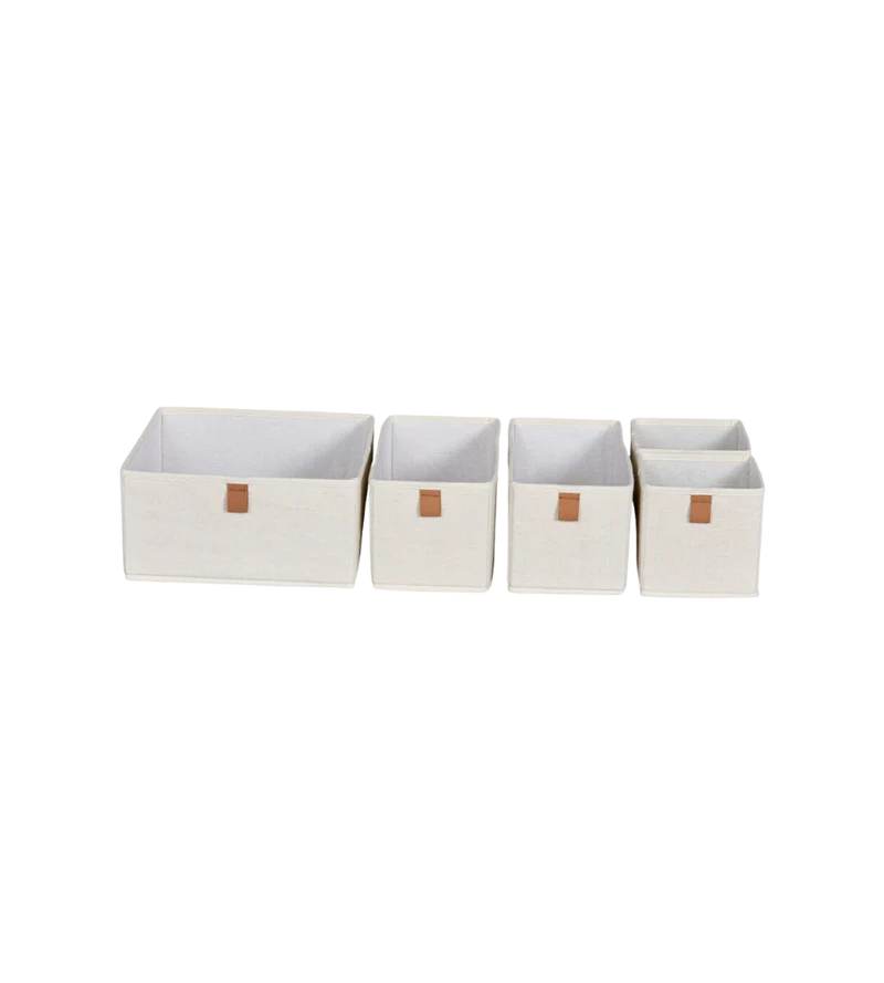 PREMIUM Organizer Beige - Set 5 Stk.