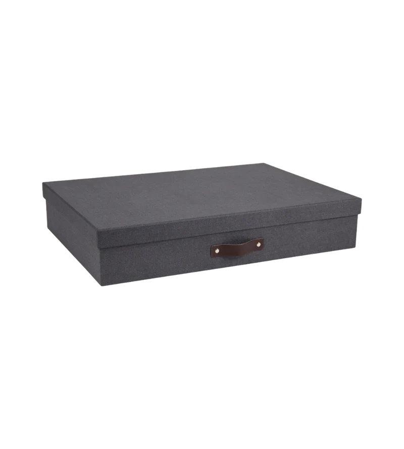 SVERKER Aufbewahrungsbox A3 - Schwarz Canvas