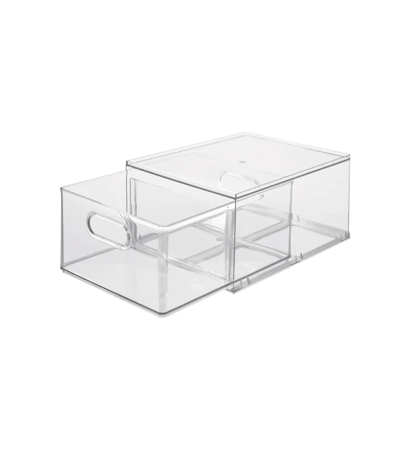 HOME EDIT - Aufbewahrungsbox Schublade KLAR - 35x26.7x19.7cm
