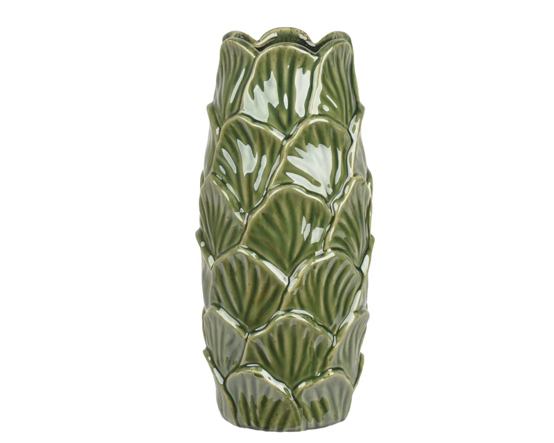 Vaso Porcellana Light Green D 16x37 Cm