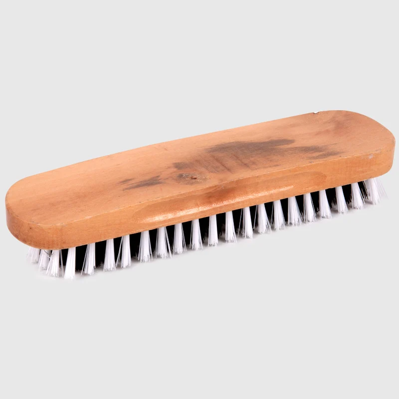 Briantina Spazzola Abiti Jeky | Impugnatura 100% Legno Naturale | Setole in Nylon per Tessuti | Rimuove Peli e Pelucchi