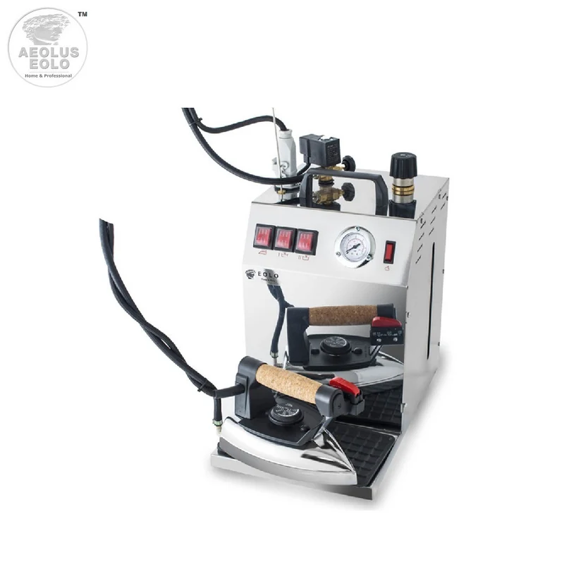 EOLO Sistema Stirante GV06 INOX Professionale con Caldaia in Rame a Risparmio Energetico Resistenza Esterna Anticalcare (5 L) Made in Italy Garanzia 5 Anni