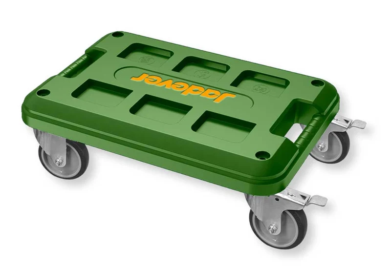 Carrello Trasporto Cassette Impilabili ABS 537x360 mm