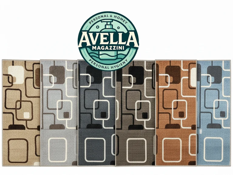 Tappeto Runner Antiscivolo Poker Collection - 100% Nylon, Latex e Design Moderno in Vari Colori