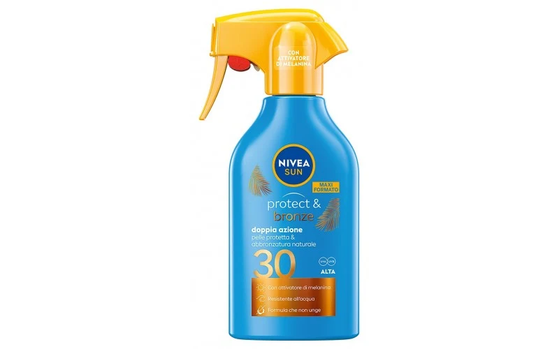 Nivea Sun Spray Trigger Protect&Bronze Fp30 270 Ml