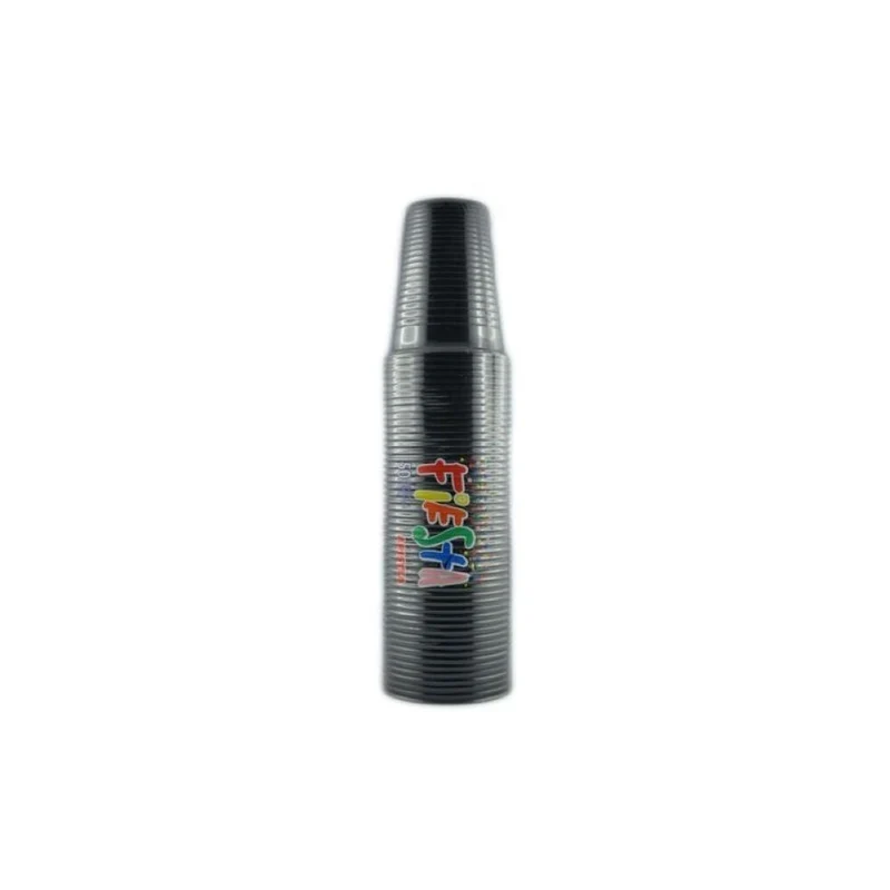 Aristea Bicchiere Nero Fiesta 200cc 50 pezzi