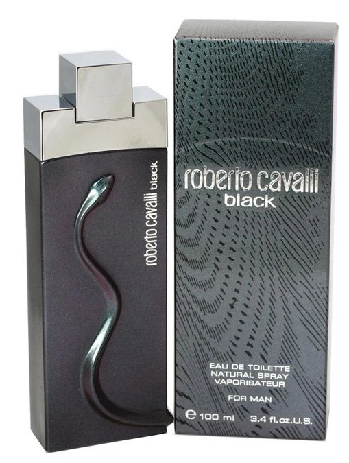 Roberto Cavalli Black Eau de Toilette Natural Spray form Man 100 ml