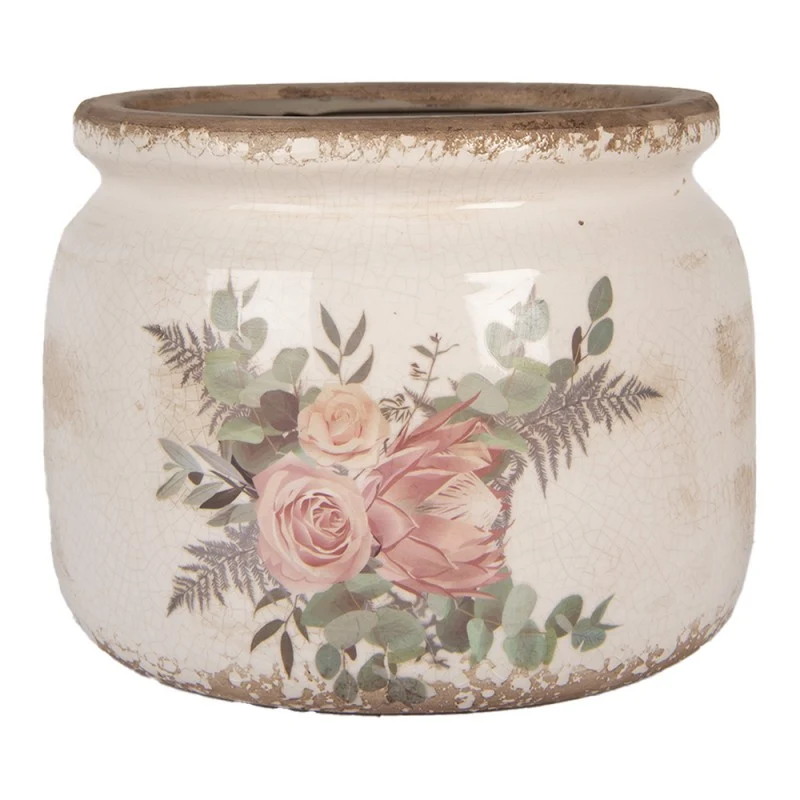 Vaso Decoro Fiori 20x15 Cm