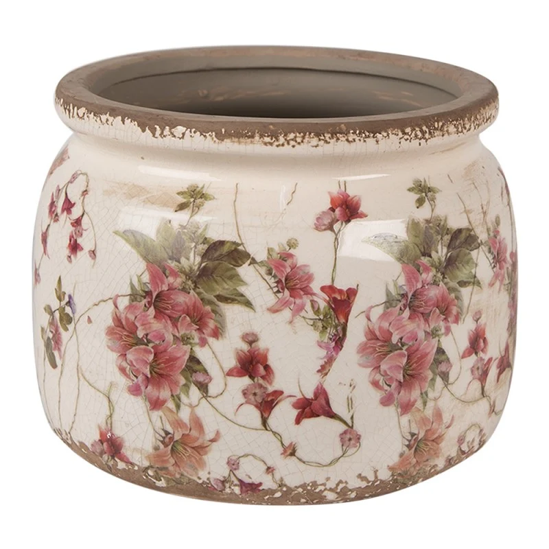 Vaso Decoro Fiori 20x15 Cm