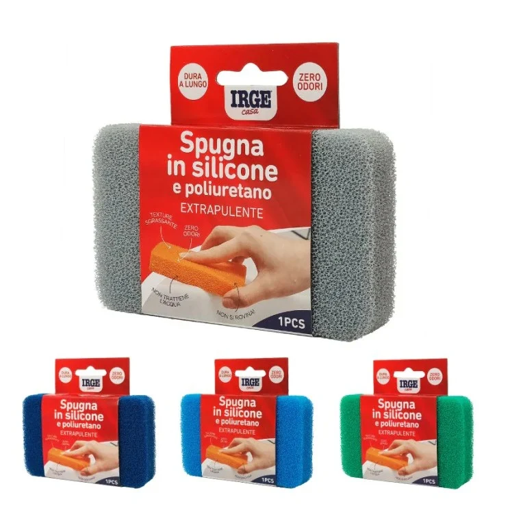 Irge Spugna in silicone e poliuretano