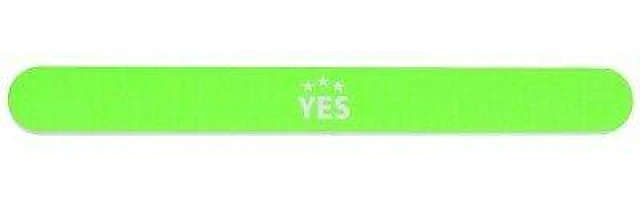 YES lima per manicure colore verde 17,5 cm