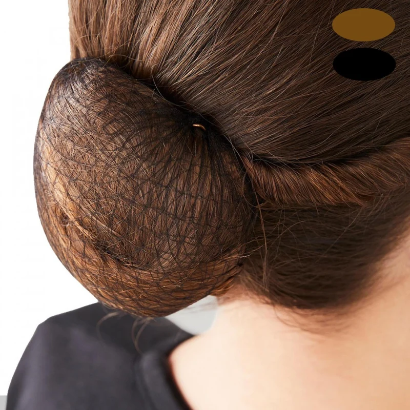 Guenzani Retine per Chignon e Acconciature Capelli 3 pz nera