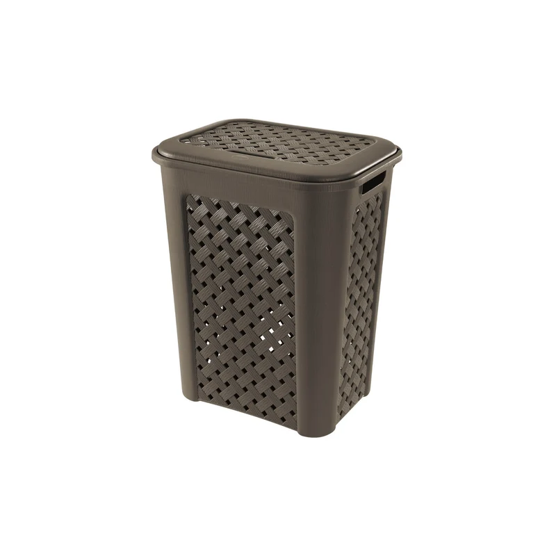 Tontarelli Portabiancheria Arianna 30 L 37.5 x 27.5 x h 47 cm Wengè