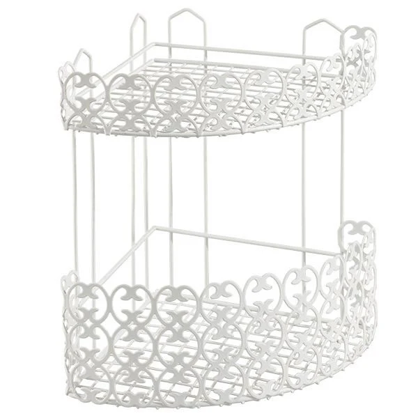 Metaltex Mensola Bagno Florenz Angolare 2P 25X25 H 31