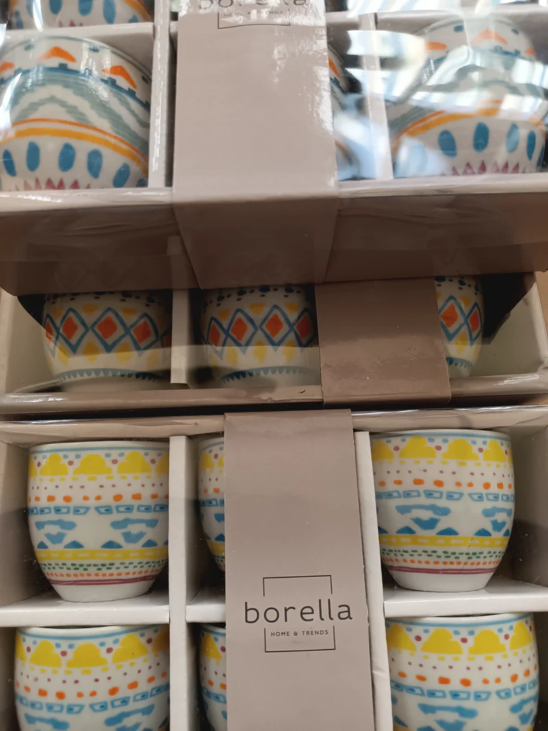 Borella KELLY SET 6TZ CAFFE 25364 SENZA PIATTO