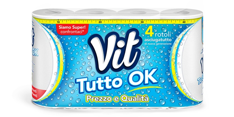 VIT ASCIUGATUTTO X4 TUTTO OK