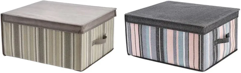 AD TREND Scatola Organizer Armadio TNT 50 x 40 x 25 cm 2 Colori casuali
