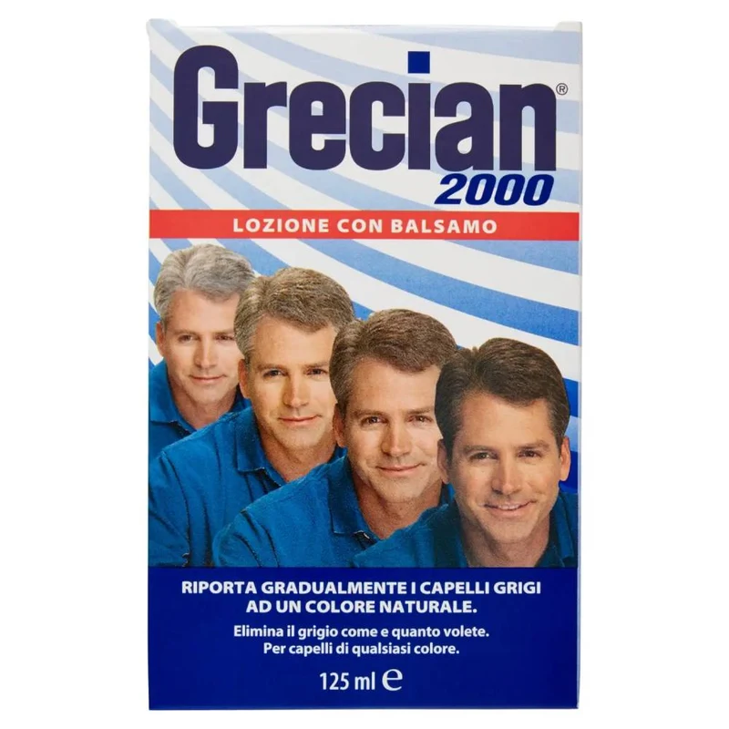 Grecian 2000 Lozione Con Balsamo Per Capelli Di Qualsiasi Colore 125 Ml