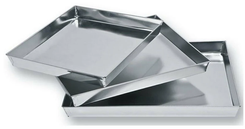 Fasa TEGLIA RETTANGOLARE STAGNO PER DOLCI CUCINA PIZZE FOCACCE 40x30 cm