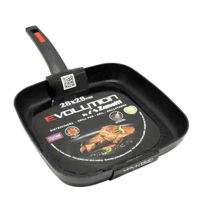 ZANETTI BISTECCHIERA INDUZIONE CM.28X28 Evolution