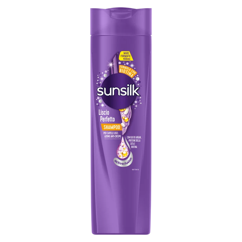 Sunsilk Shampoo Liscio Perfetto formato mini 50 ml da viaggio