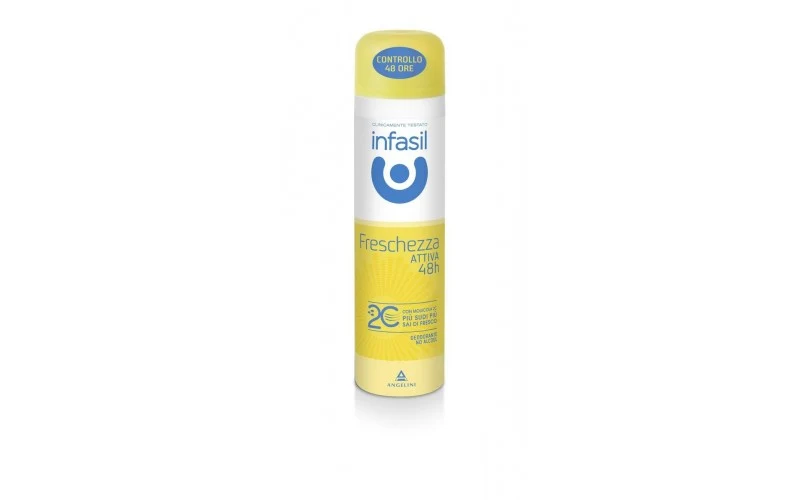Infasil Deo Freschezza Attiva 48 h 2c no alcool 35 ml