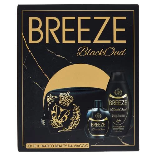 Breeze BlackOud Doccia-Shampoo & Bagnoschiuma 400 ml + Deodorante Squeeze 100 ml