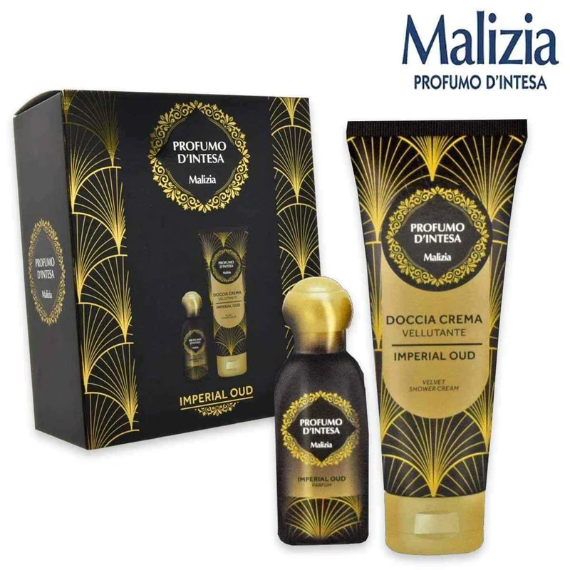 Malizia Profumo d'intesa Imperial Oud Profumo + Doccia crema