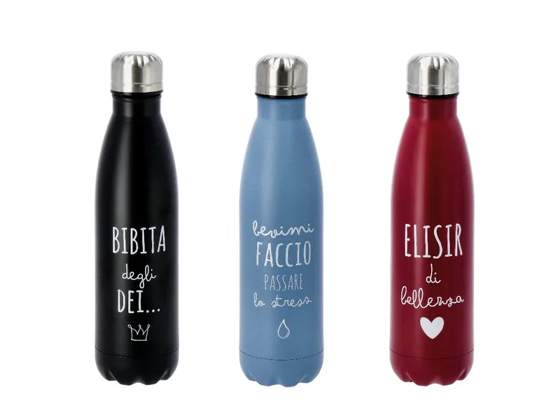 BORRACCIA 500ML ACCIAIO