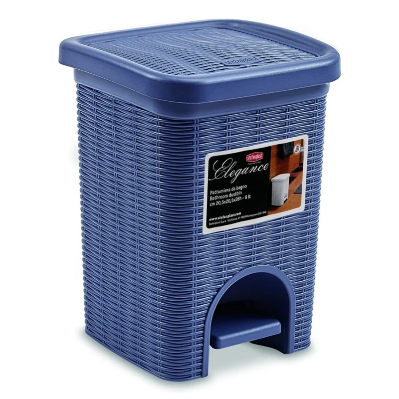 STEFANPLAST PATTUMIERA A PEDALE LT.20 ELEGANCE - Blu Navy