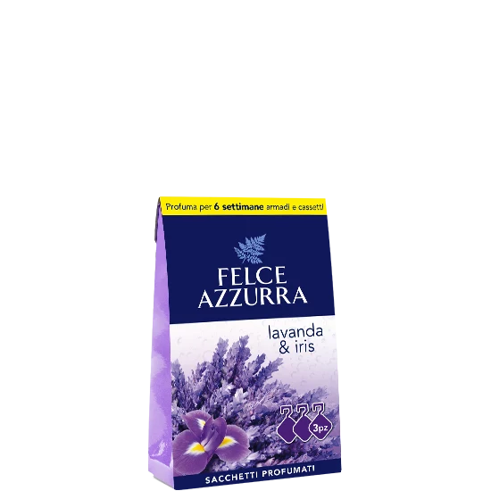 Felce Azzurra Sacchetti profumati Lavanda e Iris Rilassante Armonia