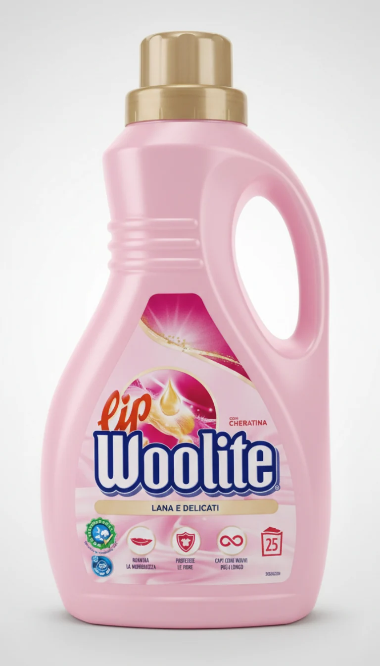 Woolite | Detersivo Liquido Lana e Delicati con Cheratina | Formula Anti-Infeltrimento e Rinnova Morbidezza – Protezione Profonda delle Fibre Pregiate (1500 ml | 25 Lavaggi)