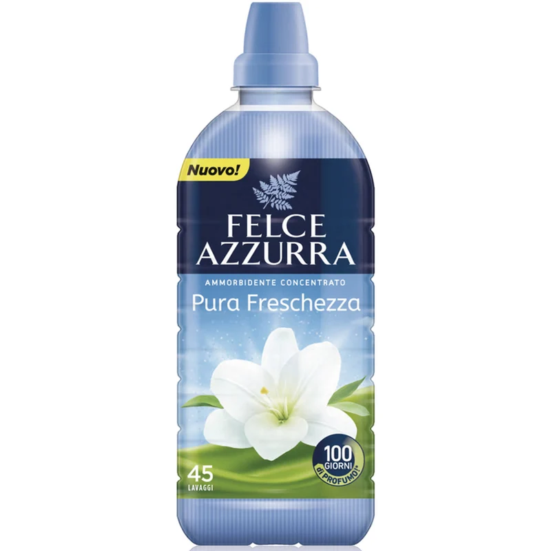 FELCE AZZURRA Ammorbidente concentrato Pura Freschezza 45 LAVAGGI 900 ML
