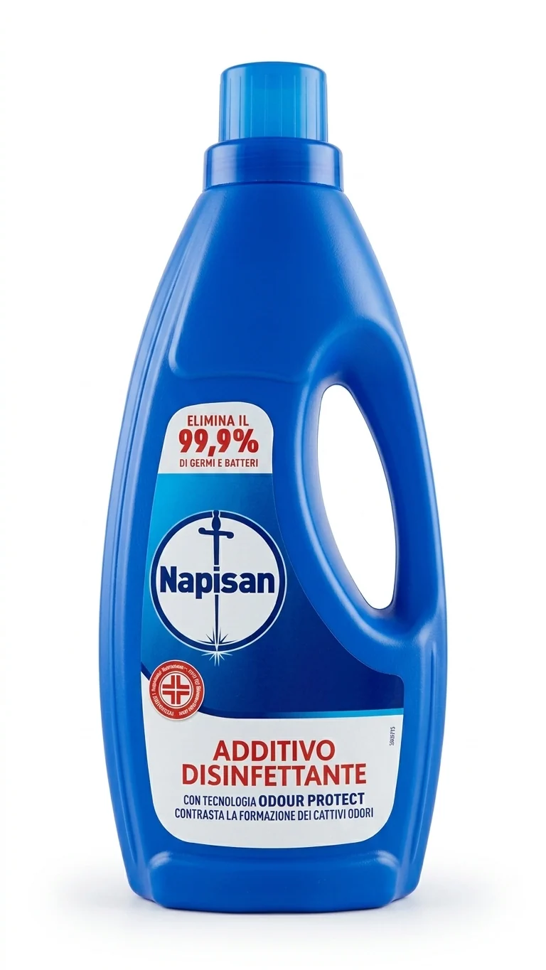 Napisan Additivo Disinfettante Liquido Bucato Classico 1000ml – Presidio Medico Chirurgico Elimina 99,9% Batteri e Odori