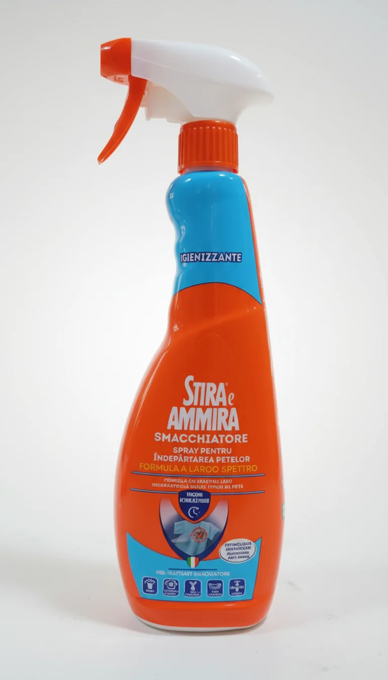 Stira e Ammira Smacchiatore Igienizzante Spray 750ml | Pre-Trattante Rapido per Macchie Ostinate | Sicuro su Bianchi e Colorati