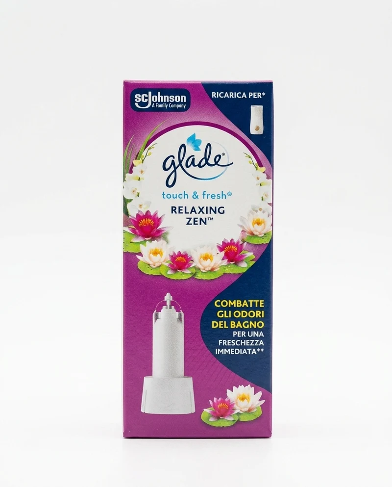 Glade Touch & Fresh Ricarica Spray Concentrato Assortito 10ml – Deodorante per Ambienti Infuso con Oli Essenziali