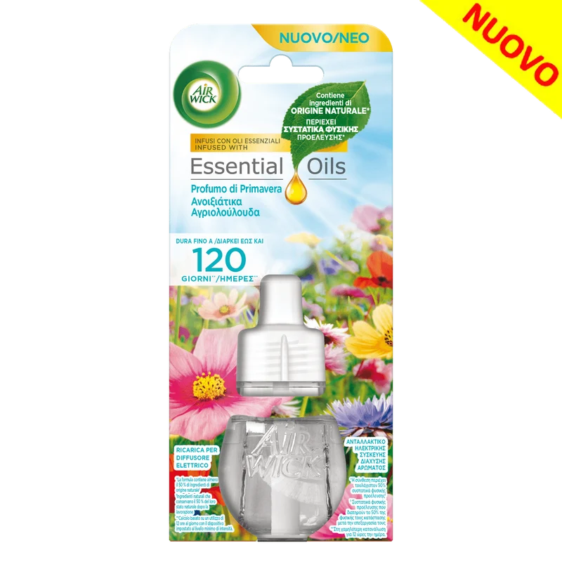 AIRWICK DIFFUSORE PROFUMO DI PRIMAVERA RICARICA PER DIFFUSORE ELETTRICO